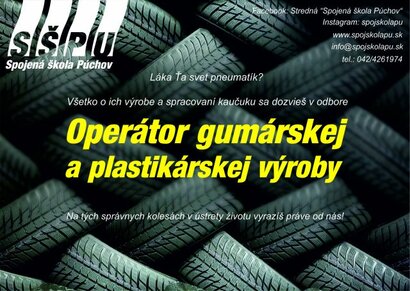 Operátor gumárskej a plastikárskej výroby